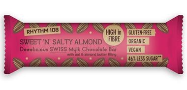 No 1: Rhythm 108 Sweet and Salty Almond bar