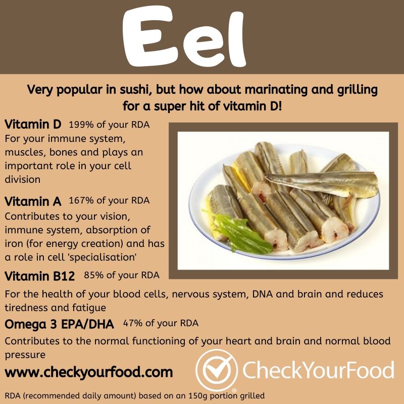 The top reasons to eat eel