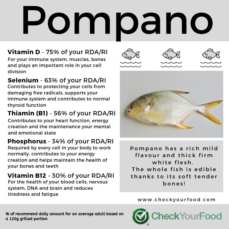 Top reasons to eat Pompano