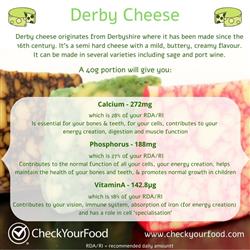 The health benefits of derby cheese blog