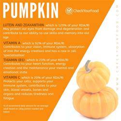 The health benefits of pumpkins