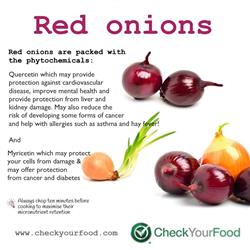 What are the health benefits of red onions blog