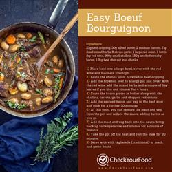 Easy Boeuf Bourguignon