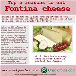 The health benefits of fontina cheese nutritional information