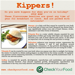 The health benefits of kippers nutritional information