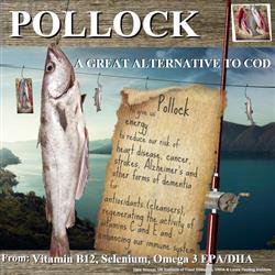 The health benefits of Pollock nutritional information