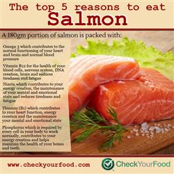 The top 5 reasons to eat salmon
