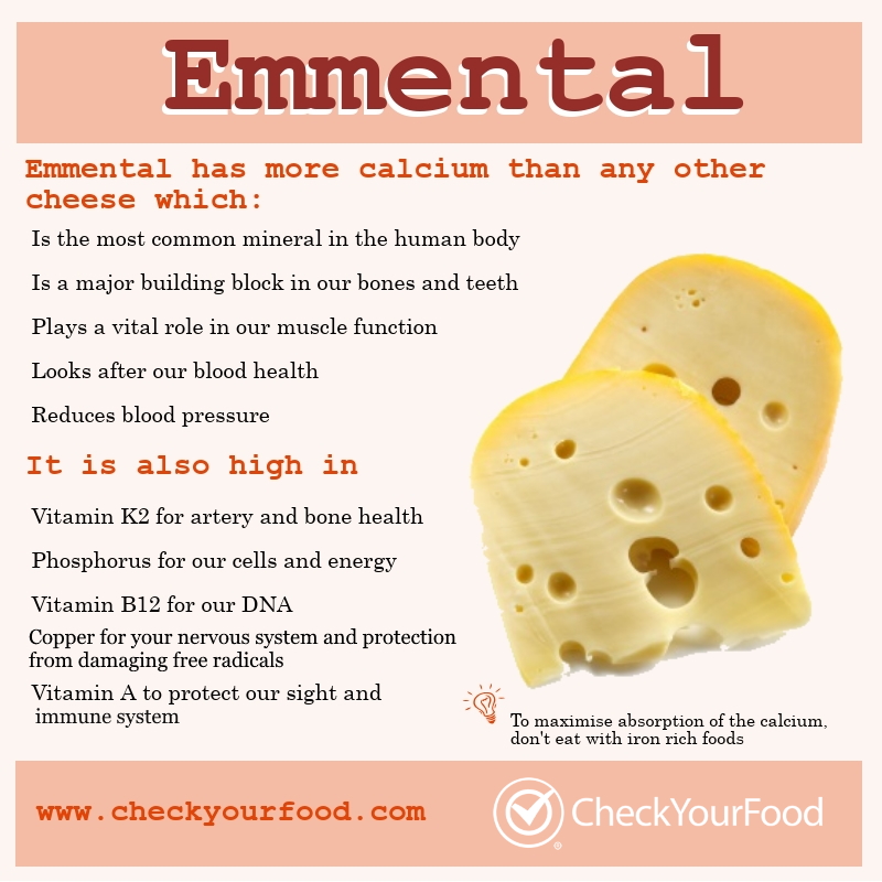 The health benefits of Emmental