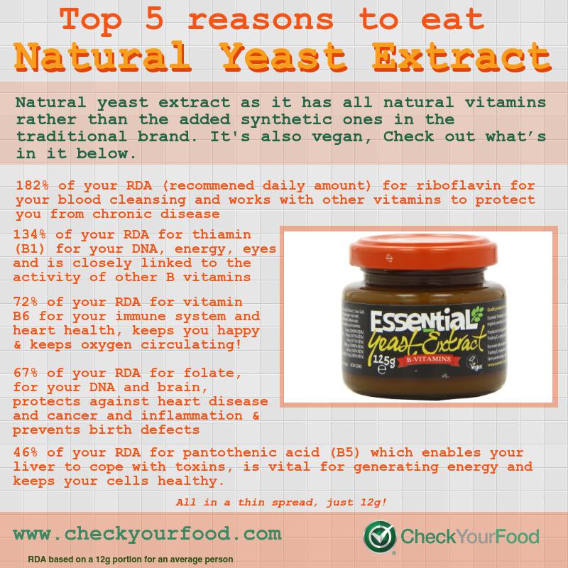 Top 5 reasons to eat Natural Yeast Extract