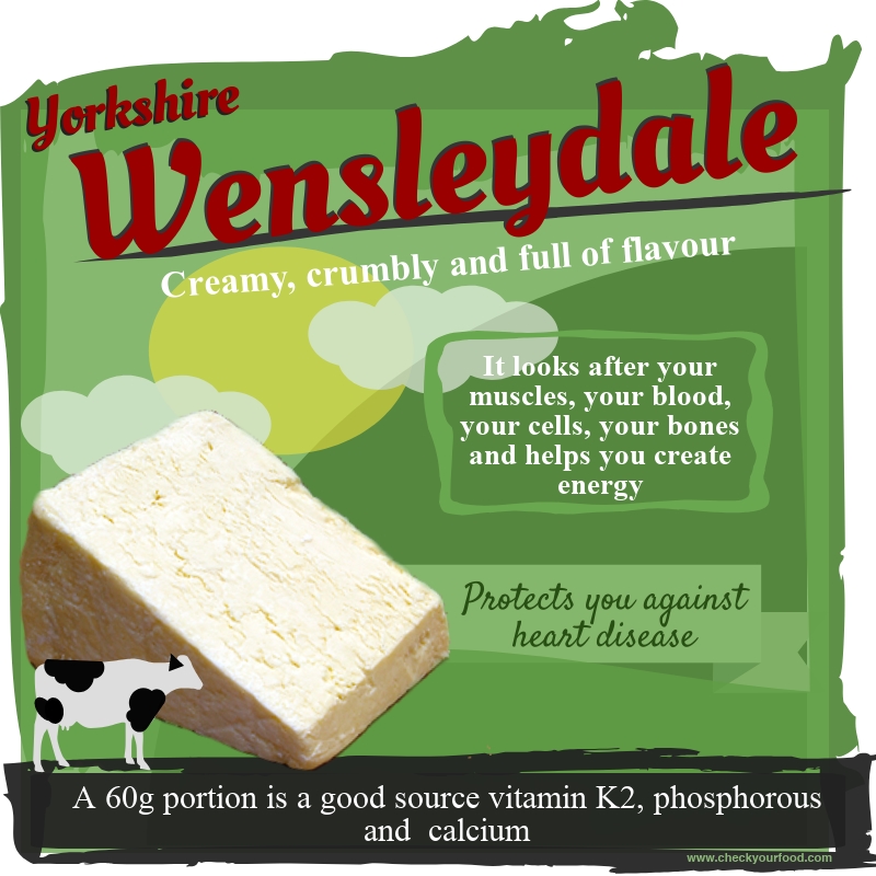 All about the health benefits of Wensleydale