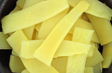Bamboo shoots - tinned nutritional information