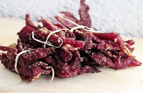 Beef jerky - biltong nutritional information