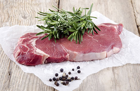 Beef sirloin steak wo/fat nutritional information