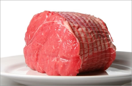 Beef topside w/fat nutritional information