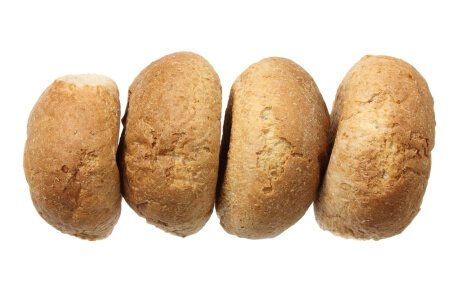 Bread rolls brown crusty nutritional information