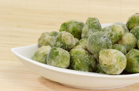 Brussels sprouts - frozen nutritional information