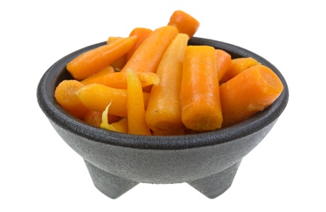 Carrots cooked - orange nutritional information
