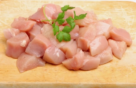 Chicken avg light meat nutritional information