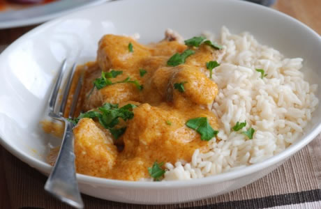 Chicken curry - takeaway nutritional information