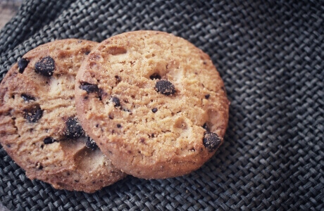 Chocolate chip cookies - retail nutritional information
