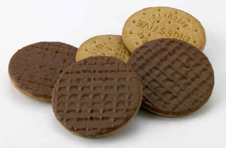 Chocolate digestives nutritional information