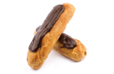 Chocolate eclairs - retail nutritional information
