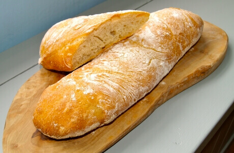 Ciabatta - retail nutritional information