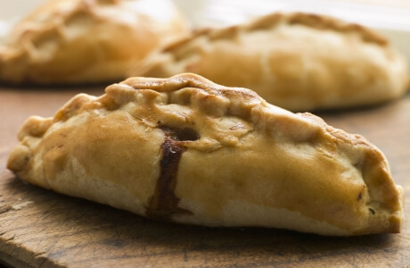 Cornish pasty - retail nutritional information
