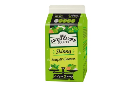 Covent Garden Souper Greens soup nutritional information