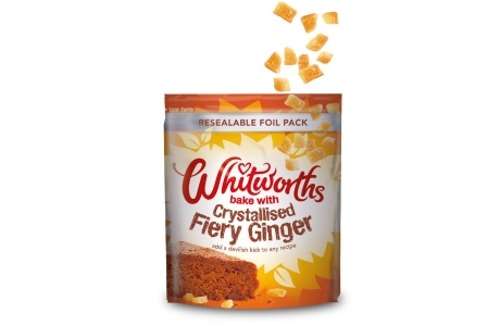 Crystallised fiery ginger nutritional information