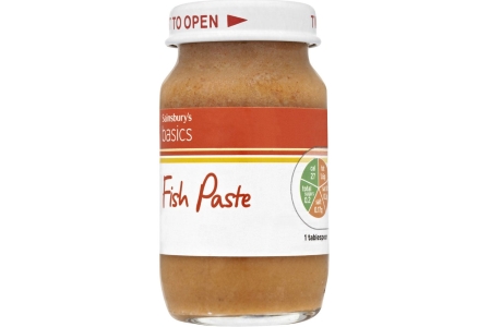 Fish paste - retail nutritional information