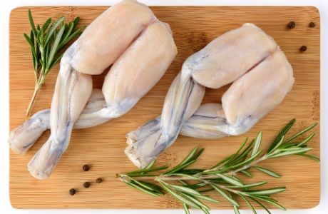 Frogs legs nutritional information