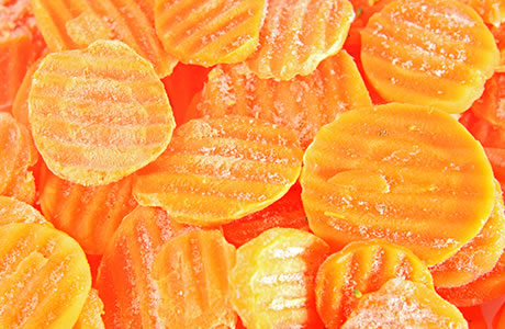 Frozen carrots - orange nutritional information