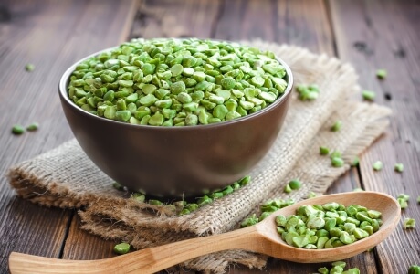 Green split peas nutritional information