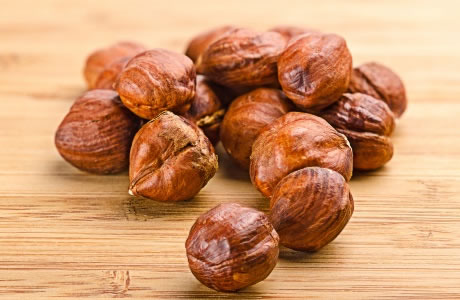 Hazelnuts dry roasted nutritional information