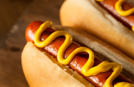 Hot dog - takeaway nutritional information