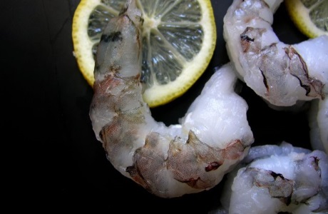 King prawns - raw nutritional information