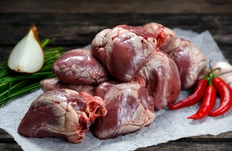 Lamb heart nutritional information