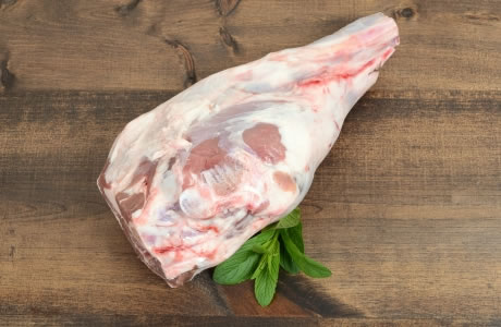 Lamb leg - bone in nutritional information