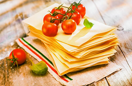 Lasagne sheets - pasta nutritional information