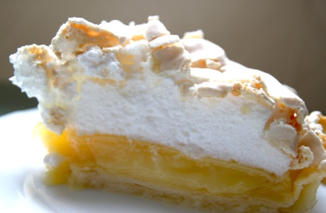 Lemon meringue pie - retail nutritional information
