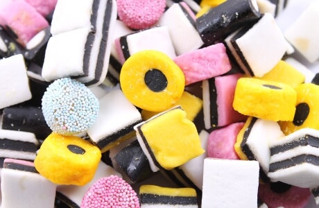 Liquorice allsorts nutritional information