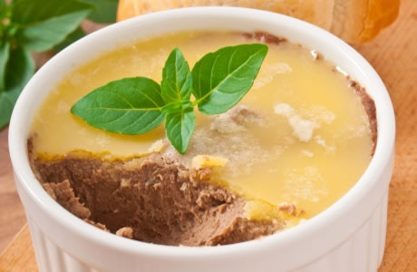 Liver pate - retail nutritional information