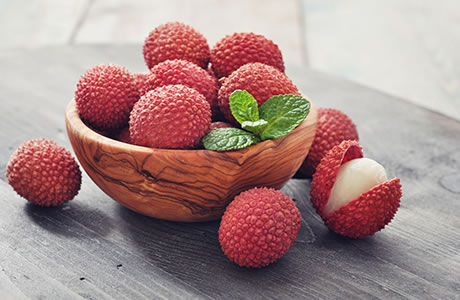 Lychees - litchis nutritional information