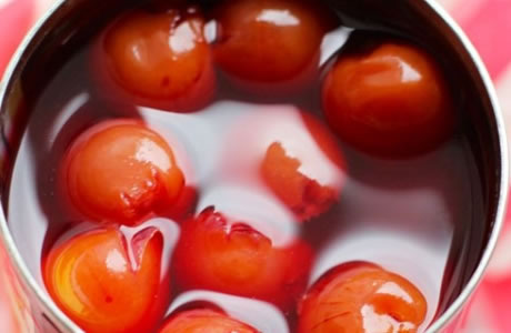 Maraschino cherries - tinned nutritional information