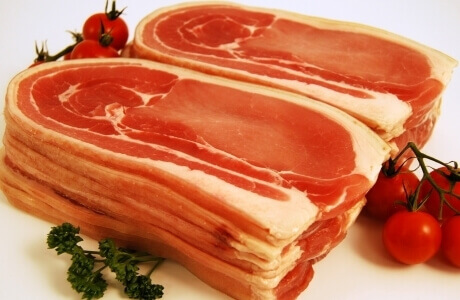 Middle bacon nutritional information