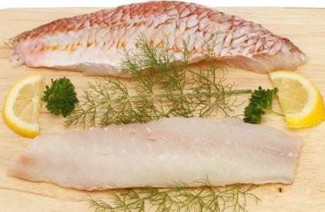 Mullet red fillet nutritional information