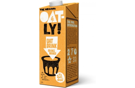 OATLY vegan orange mango oat drink nutritional information