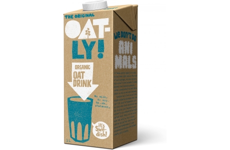 OATLY vegan organic oat drink nutritional information