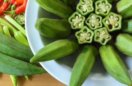 Okra nutritional information